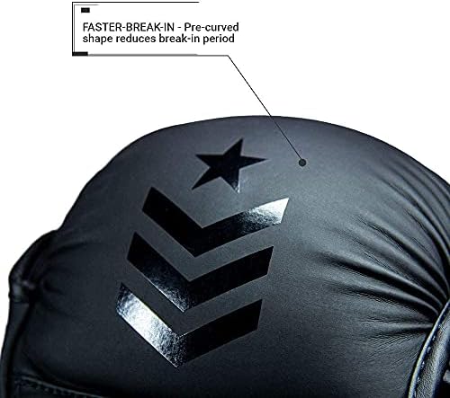 RevGear Premier 7 OZ היברידי היברידי כפפות אימונים MMA | אידיאלי למתחילים ולשימוש בחדר כושר יומיומי | מרופד להגנה | נוח